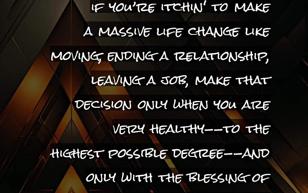 Decide From Peace